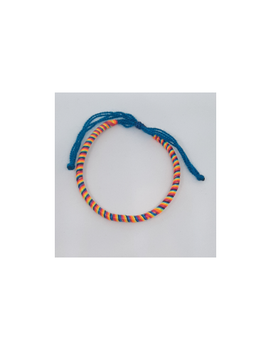 Blue Double Thread Bracelet