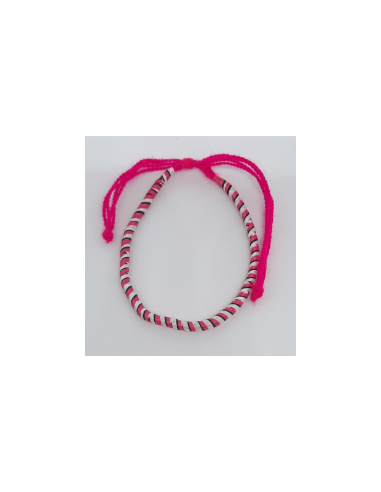 Fushia Double Thread Bracelet