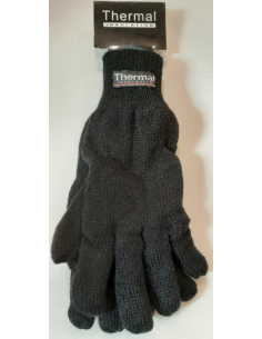 Thermal Black Gloves