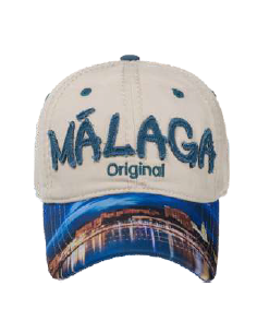Malaga Visor Beige Cap