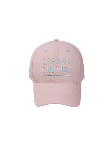 Cap Spain Woman Good Vibes Light Pink