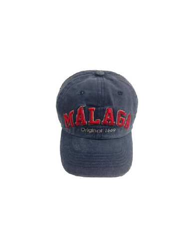 Malaga Original Navy Blue Red Cap