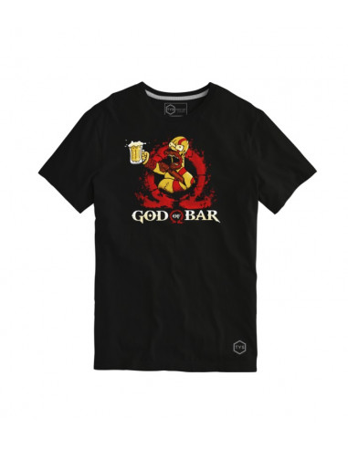 Short Sleeves God Bar T-shirt