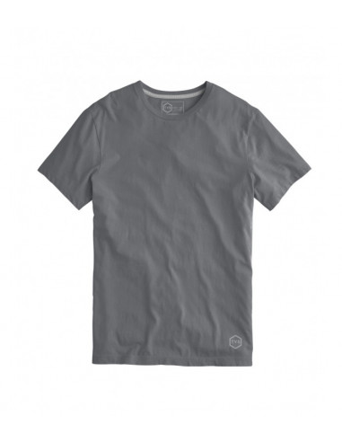 Grey Basic Short Sleeve T-shirt