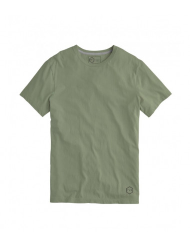 Kaki Basic Short Sleeve T-shirt