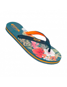 Cool Woman Flower Flip Flops