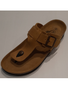 Leather And Cork Flip Flops...