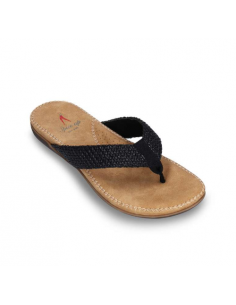 Spice Up Mia Black Flip Flops