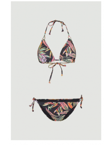 Bikini O´Neill Black Tropical Flower