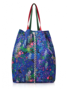 Bolso Mochila Flores Peseta