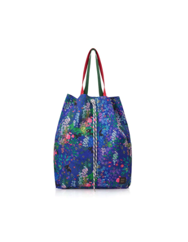 Bolso Mochila Flores Peseta