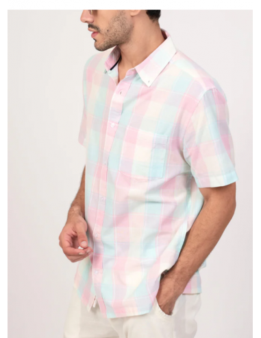 Men's Checked Cotton Shirt World Of...