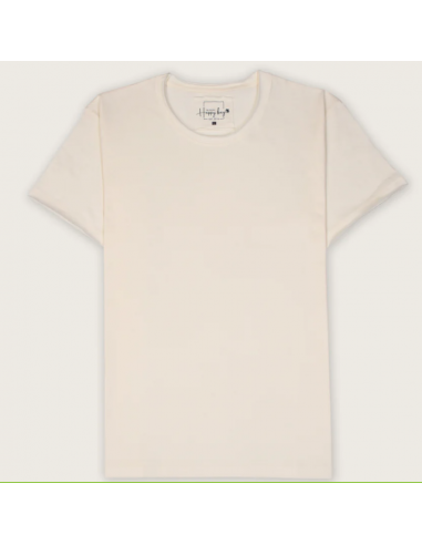 Camiseta Manga Corta Happy Bay Beige