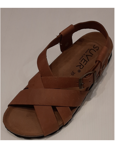 Sandalias Hombre Suver Cruzadas