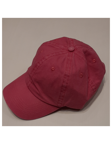 Gorra Robin Ruth liso Fucsia Lavado