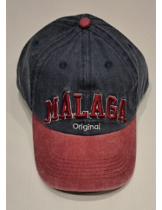 Gorra Málaga Lavado Azul...