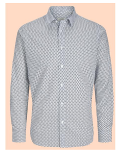 Gavin Long Sleeve Shirt White