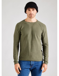 Olive Night Fine Knitted...