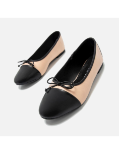 Ballerinas Shoes Nude Black