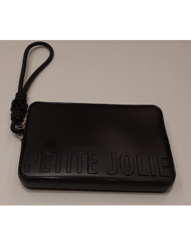 Cartera De Goma Petite Jolie Negro