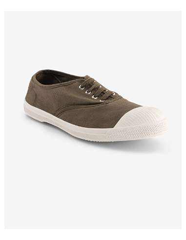 Bensimon Men's Khaki Rubber Flat...