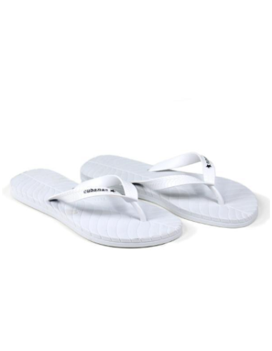 Feel The Nature Men's Flip Flops White