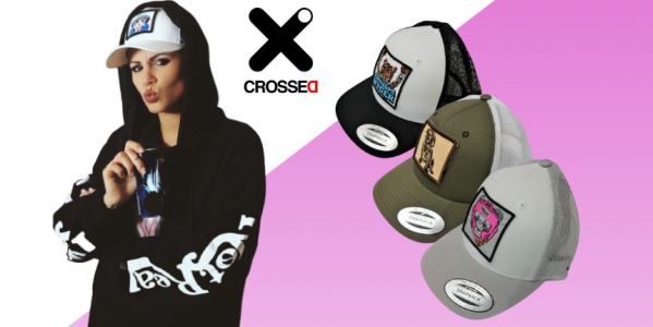 Take the animal look to another level with the Crossed caps!