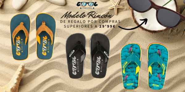 Cool Shoe: ¡Las chanclas más surferas tienen premio!